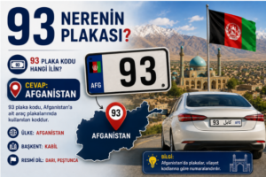 93 Nerenin Plakası?