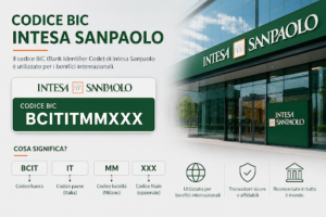 codice bic intesa san paolo